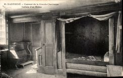 Dauphine CPA das Kloster der grossen chartreuse Zelle eines Monchs