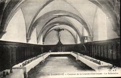 Dauphine CPA das Kloster von grossem Chartreuse das Refektorium