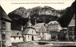 Dauphine CPA das Kloster des grossen chartreuse Innenanblicks des Haupthofes