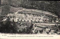 Brut-grosse chartreuse Ansicht Dauphine-CPA und schliessen ein ab