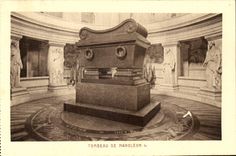 Paris CPA Invalides Tomb of Napoleon 1st
