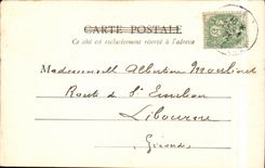 Paris CPA le alc du Bois de Boulogne