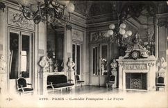Paris CPA Comedie Francaise Le foyer