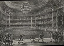 Paris CPA L'opera Garnier Vue prise de la scene