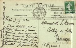 Paris CPA L'opera Garnier Vue de la rue Scribe