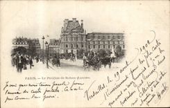 Paris CPA le pavillon de Rohan (Louvre)