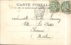 Paris CPA le pavillon de Rohan (Louvre)