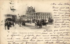 Paris CPA le pavillon de Rohan (Louvre)