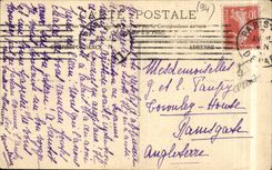 Paris CPA the wood of Vincennes Cascades of the Lake Daumesnil