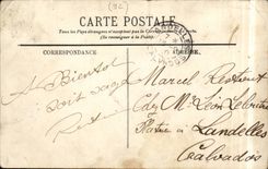 Paris CPA le bois de Boulogne L'allee des erables (velo)