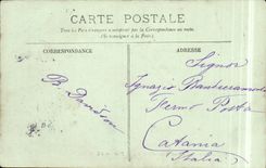 Paris CPA L'opera le grand hotel et le cafe de la Paix