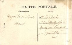 Paris CPA Park heap the Romain gate