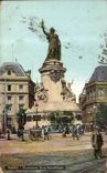 Paris CPA Monument of the Republic