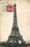 Paris CPA the Eiffel Tower