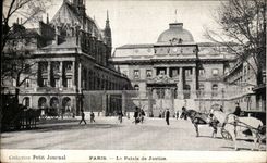 Paris CPA Le palais de Justice