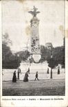 Paris CPA Monument of Gambetta