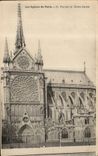 Paris CPA Portail de Notre Dame