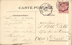 Paris CPA Portail de Notre Dame