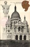 Paris CPA Montmartre Sacre coeur la basilique