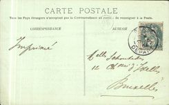 Paris CPA Facade de Notre Dame