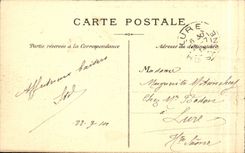 Paris CPA the bridge of iena and the trocadero