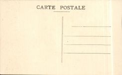 CPA die Kathedrale der kleinen Felsen Front