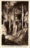 CPA a 5 km de Saint Cere La grotte des presque DAns la salle des merveilles 