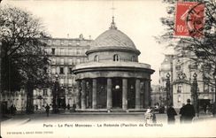 Paris CPA the park heap the rotunda (house of Chartres)