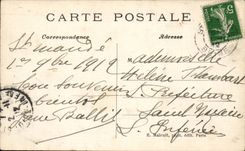 Paris CPA Panorama de la Seine vers la cite