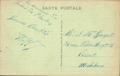 Paris CPA Botanical garden Chamelle female (camel camel)