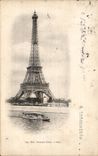 Paris CPA Eiffel Tower