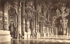 Paris CPA National Theater of the Opera the large hearth