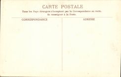 Paris CPA Museum of Cluny Metal plaque fine French Art of 15th