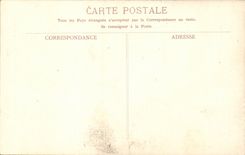 Paris CPA movable Musee of Cluny has two bodies French art