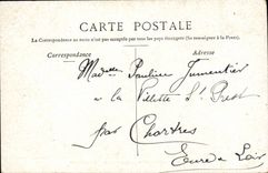 Paris CPA the Pantheon and Eglise co Genevieve