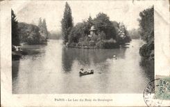 Paris CPA Lac du Bois de Boilogne