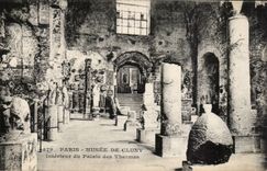 Paris CPA Museum of Interior Cluny of the palate of the thermal baths