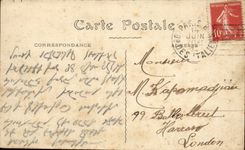 Paris CPA Arc de triomphe du Carrousel et le Louvre