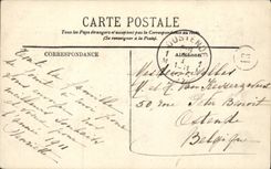 Paris CPA the park Heap