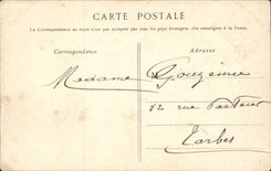 Paris CPA Chateau de Bagatelle le lec (cygne swan)