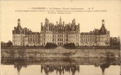 Chambord CPA Le chateau Leckzrinski