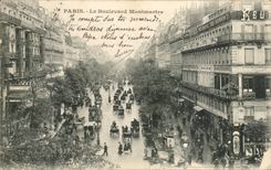 Paris CPA le boulevard Montmartre