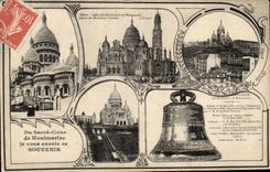 Paris CPA Basilique du Sacre Coeur Montmartre 