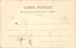 Paris CPA the grid of the park heap