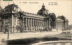 Paris CPA the small palace