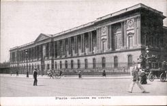 Paris CPA Colonnade du Louvre