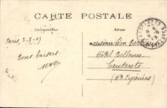 Paris CPA Places and Vendome column