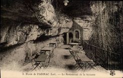 CPA Well of Padirac the restaurant of the terrace
