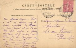 Paris CPA Statue de Strasbourg