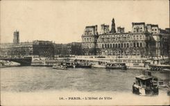 Paris CPA L'hotel de ville